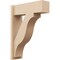 Ekena Millwork 7 1/2-in W x 22-in D x 30-in H Funston Block Rough Cedar Woodgrain TimberThane Outlooker, Primed Tan OUTUR075X22X30FST44RCPR - alternate 1